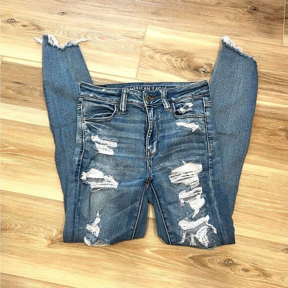 American Eagle Outfitters Denim - AMERICAN EAGLE OUTFITTERS Hi-Rise Jeggings Size 4